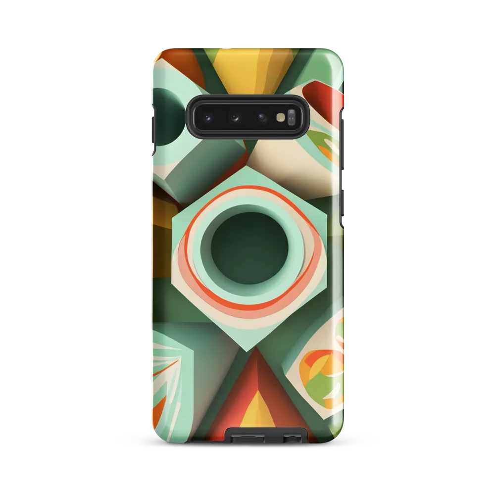 Symphony of Shapes | Phone Case |  S10 Plus | Tough Case | Glossy