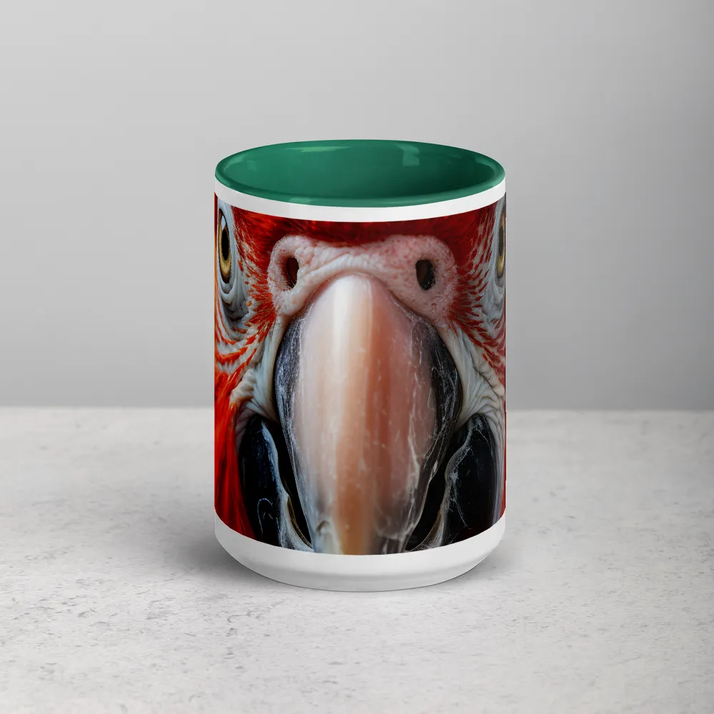 The Fiery Gaze of the Parrot