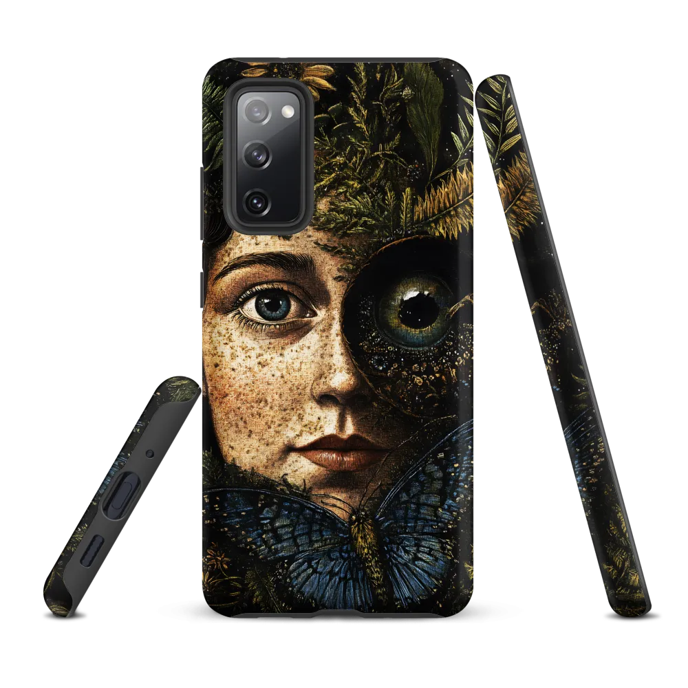 Nature's Embrace: A Surreal Portrait | Phone Case |  S20 FE | Tough Case | Matte