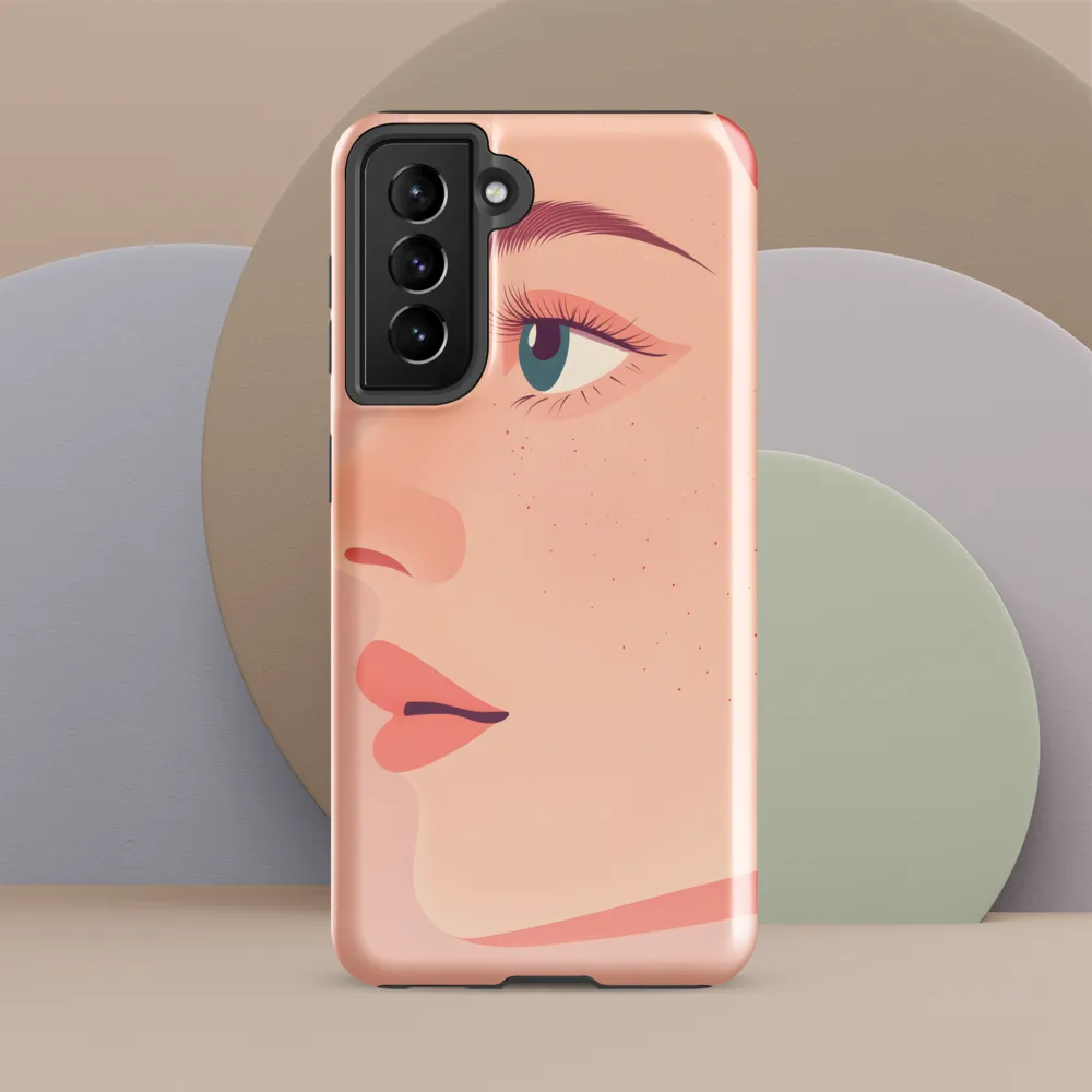 Serenity in Profile | Phone Case |  S21 FE | Tough Case | Glossy