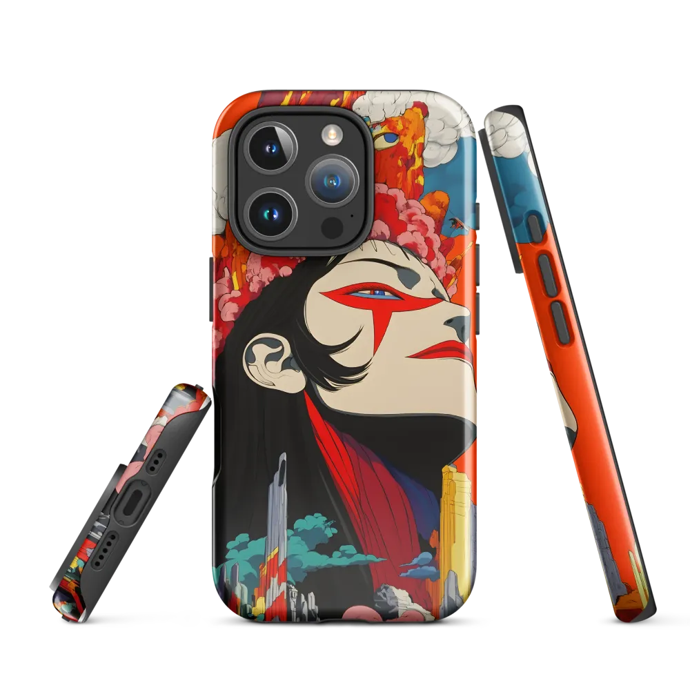 Eruption of Power | Phone Case |  16 Pro | Tough Case | Glossy