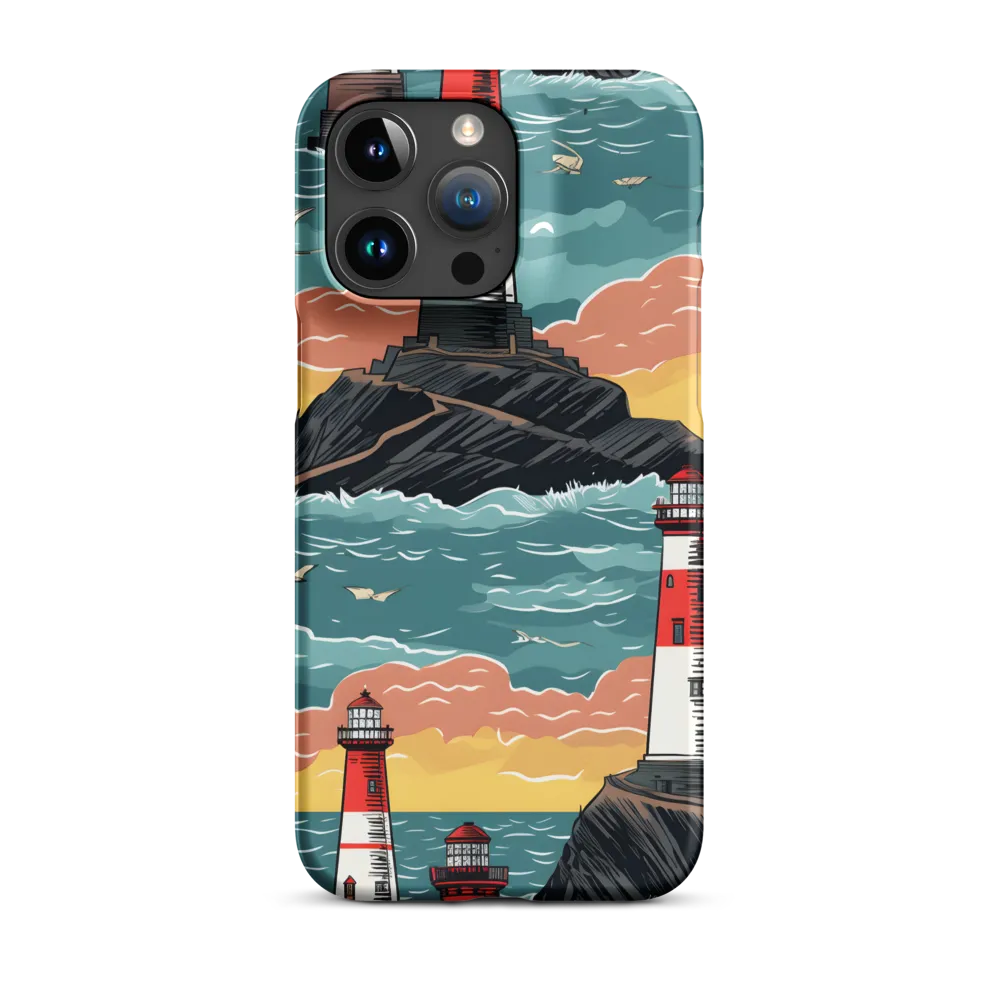 Lighthouses in a Whimsical Ocean