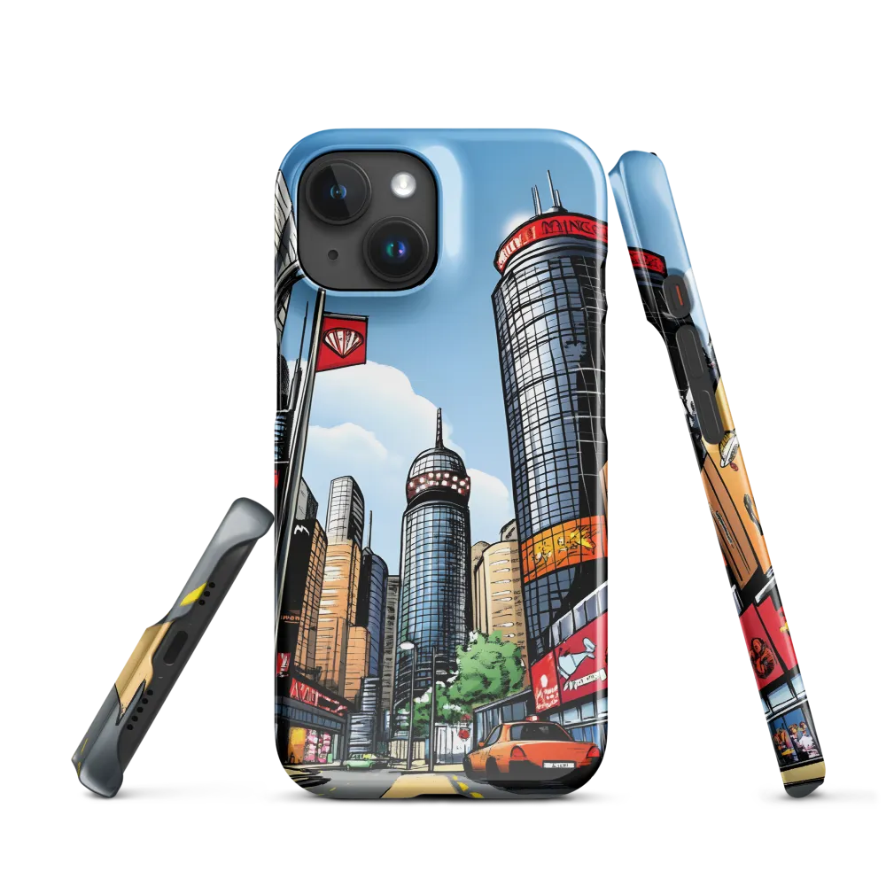 Urban Pulse: A Comic Cityscape