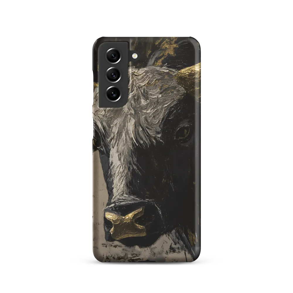 Majestic Bull: The Power in Black and Gold