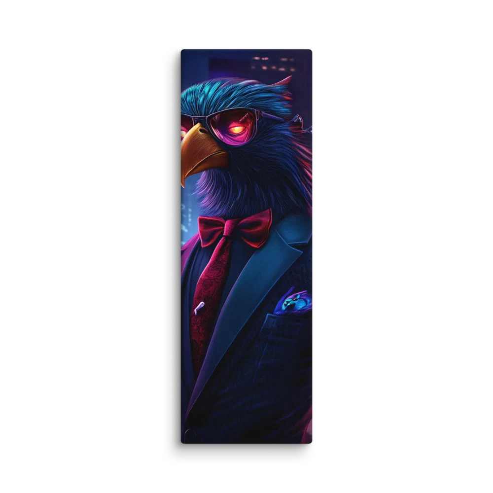 The Dapper Avian | Canvas | 12″×36″