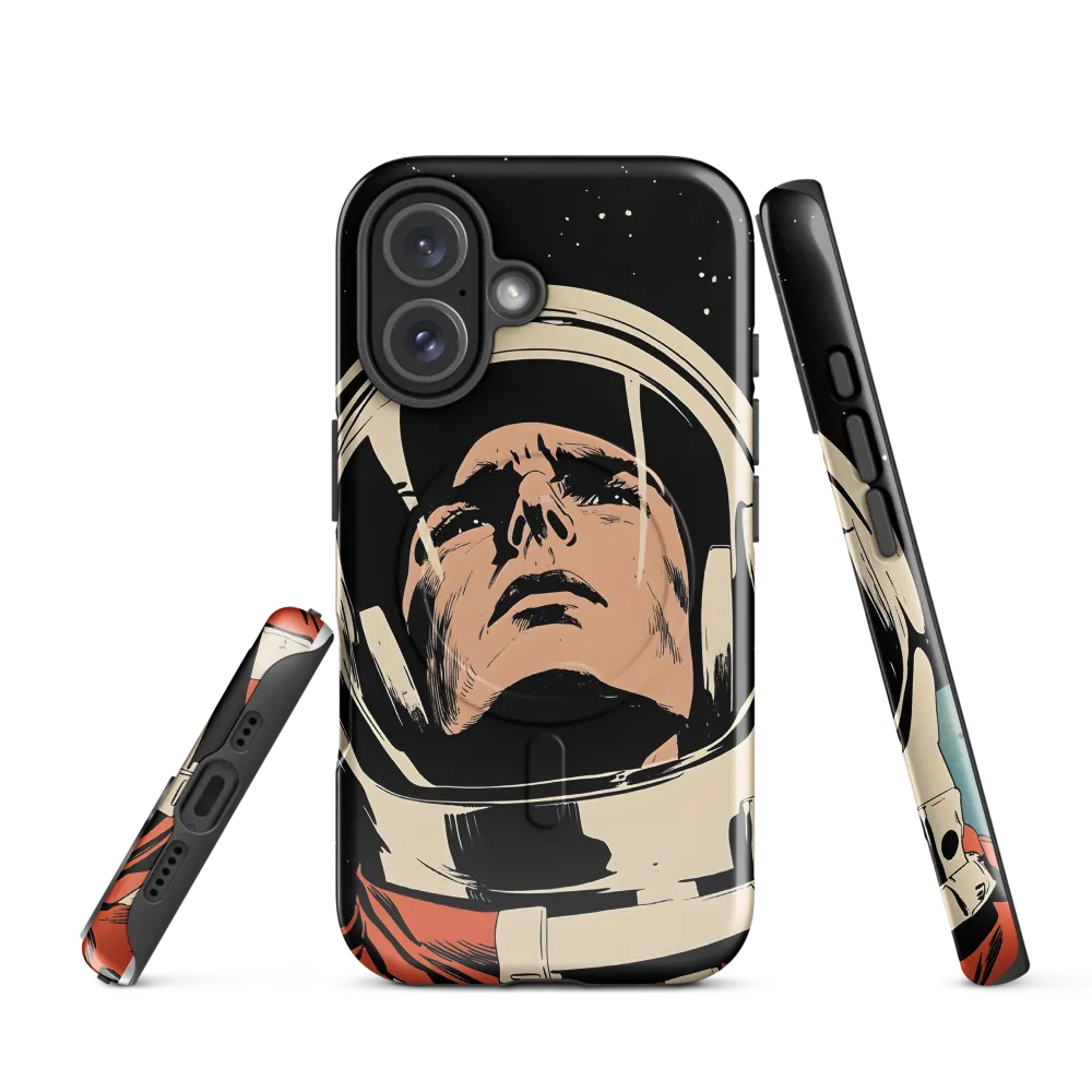 Gaze of the Astronaut | Phone Case |  16 | MagSafe® Tough Case | Glossy