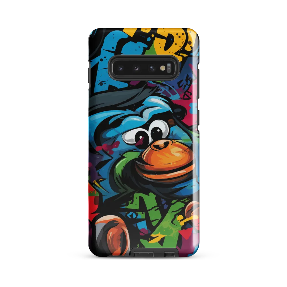 Urban Jungle: A Whimsical Monkey Parade | Phone Case |  S10 Plus | Tough Case | Glossy