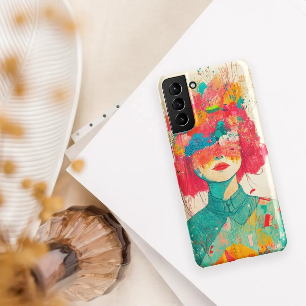 Whimsical Floral Portrait