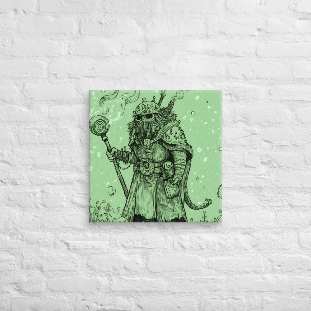 The Enigmatic Wizard | Canvas | 20″×20″