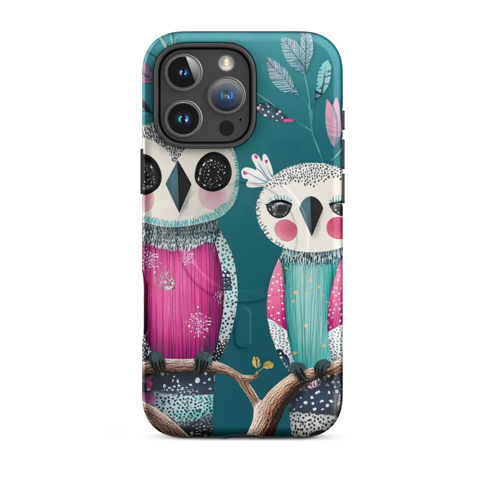 Whimsical Duo: A Celebration of Nature and Color