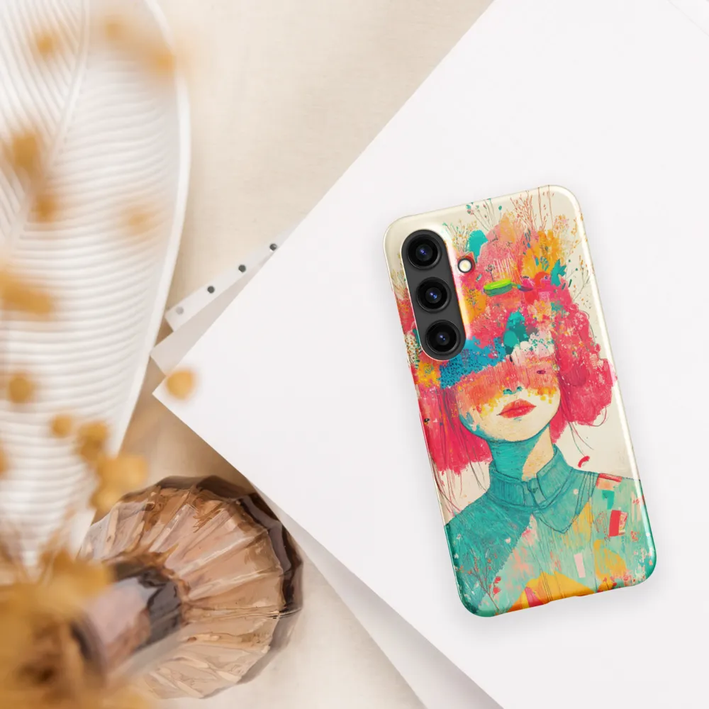 Whimsical Floral Portrait