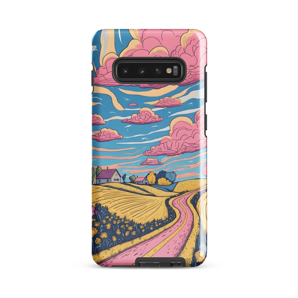 Idyllic Countryside Journey | Phone Case |  S10 Plus | Tough Case | Glossy