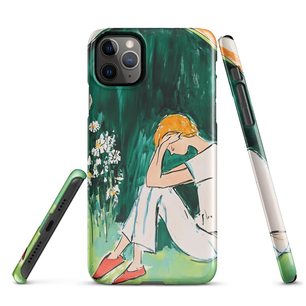 Silent Sorrow | Phone Case |  11 Pro Max | Snap Case | Glossy