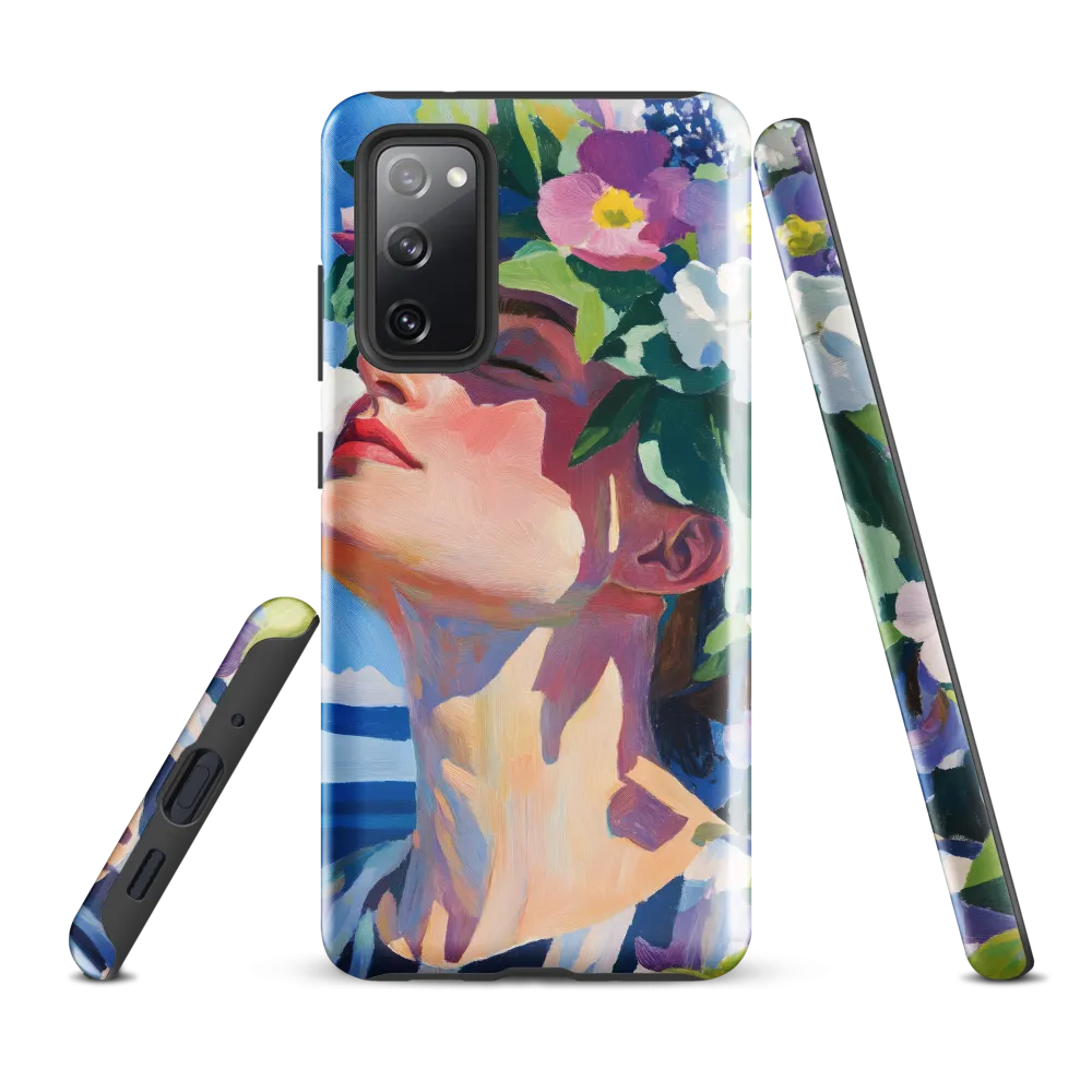Blossom of Serenity | Phone Case |  S20 FE | Tough Case | Glossy