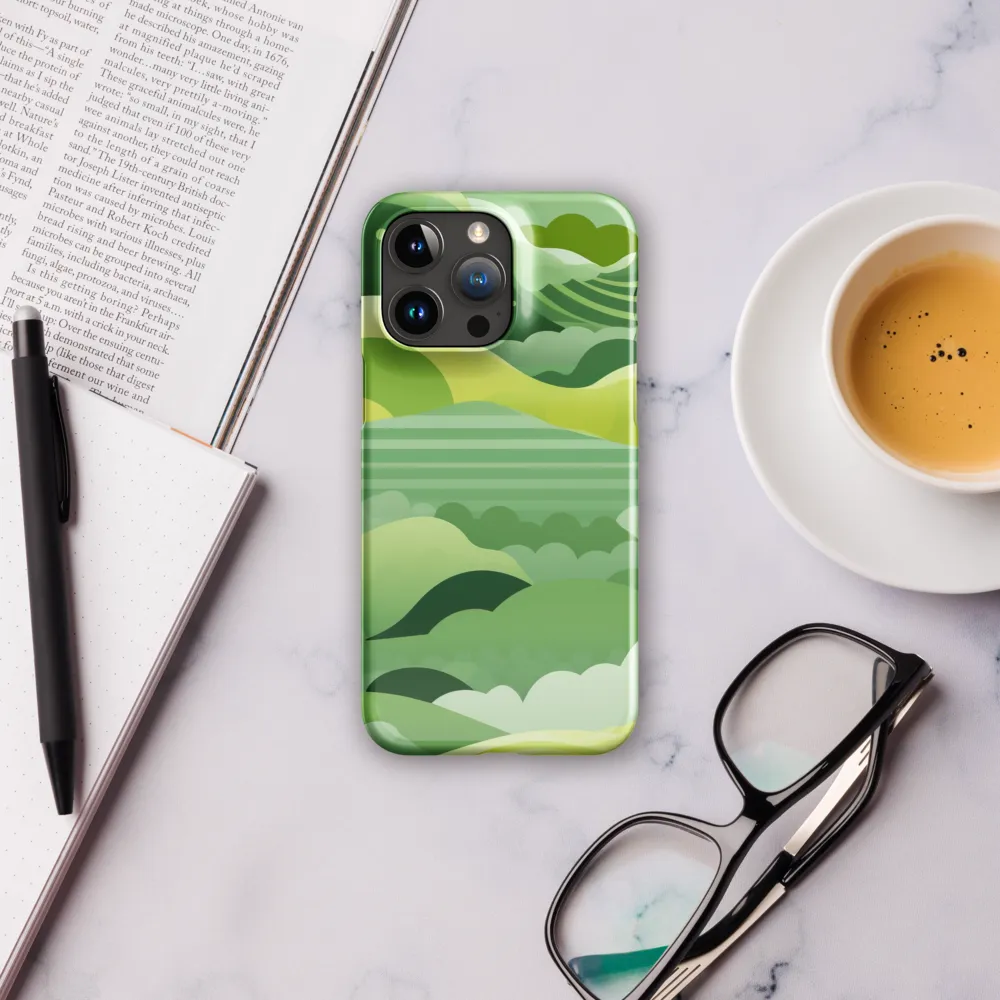 Tranquility in Green Waves