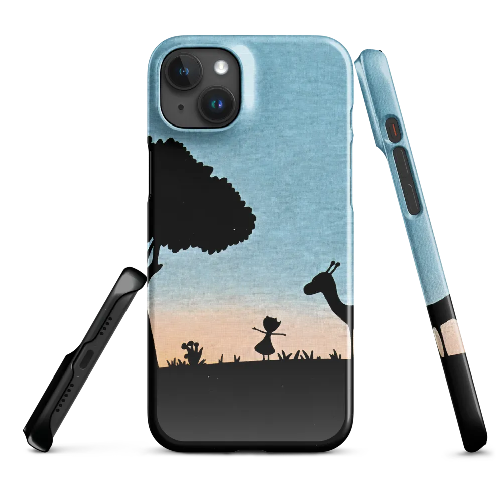 Curiosity in the Silhouette | Phone Case |  15 Plus | Snap Case | Glossy