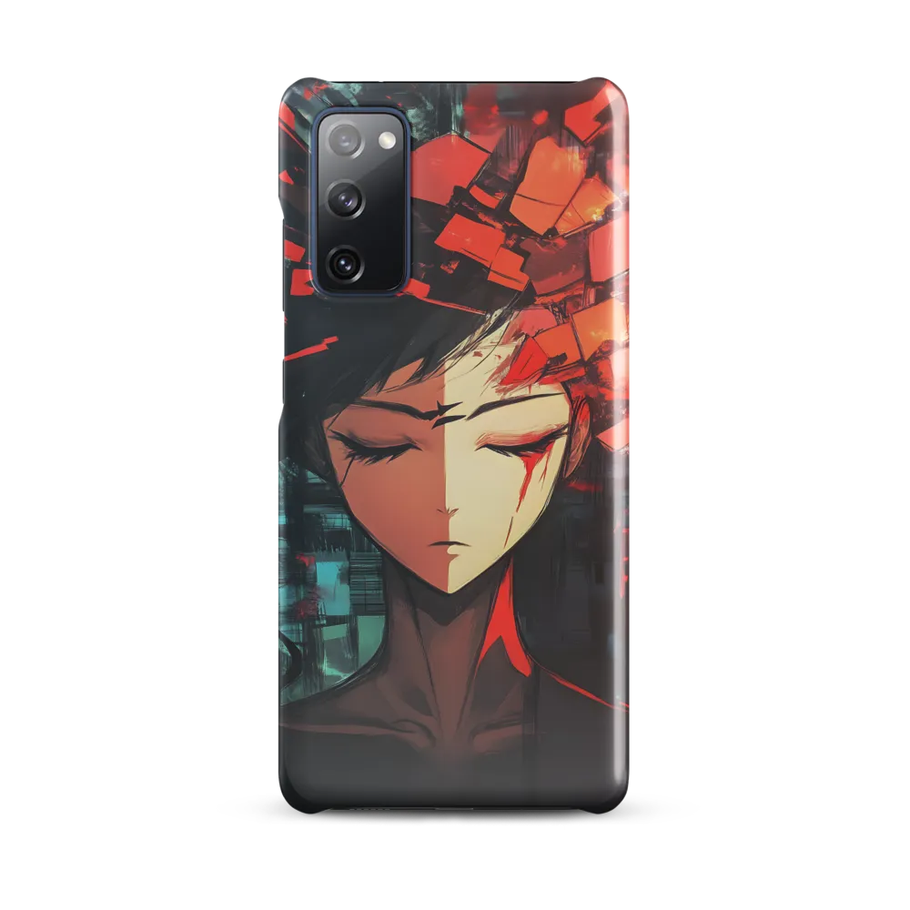 Fragmented Mind: The Silent Struggle | Phone Case |  S20 FE | Snap Case | Glossy