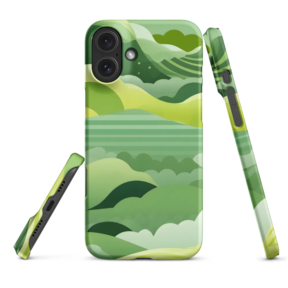 Tranquility in Green Waves