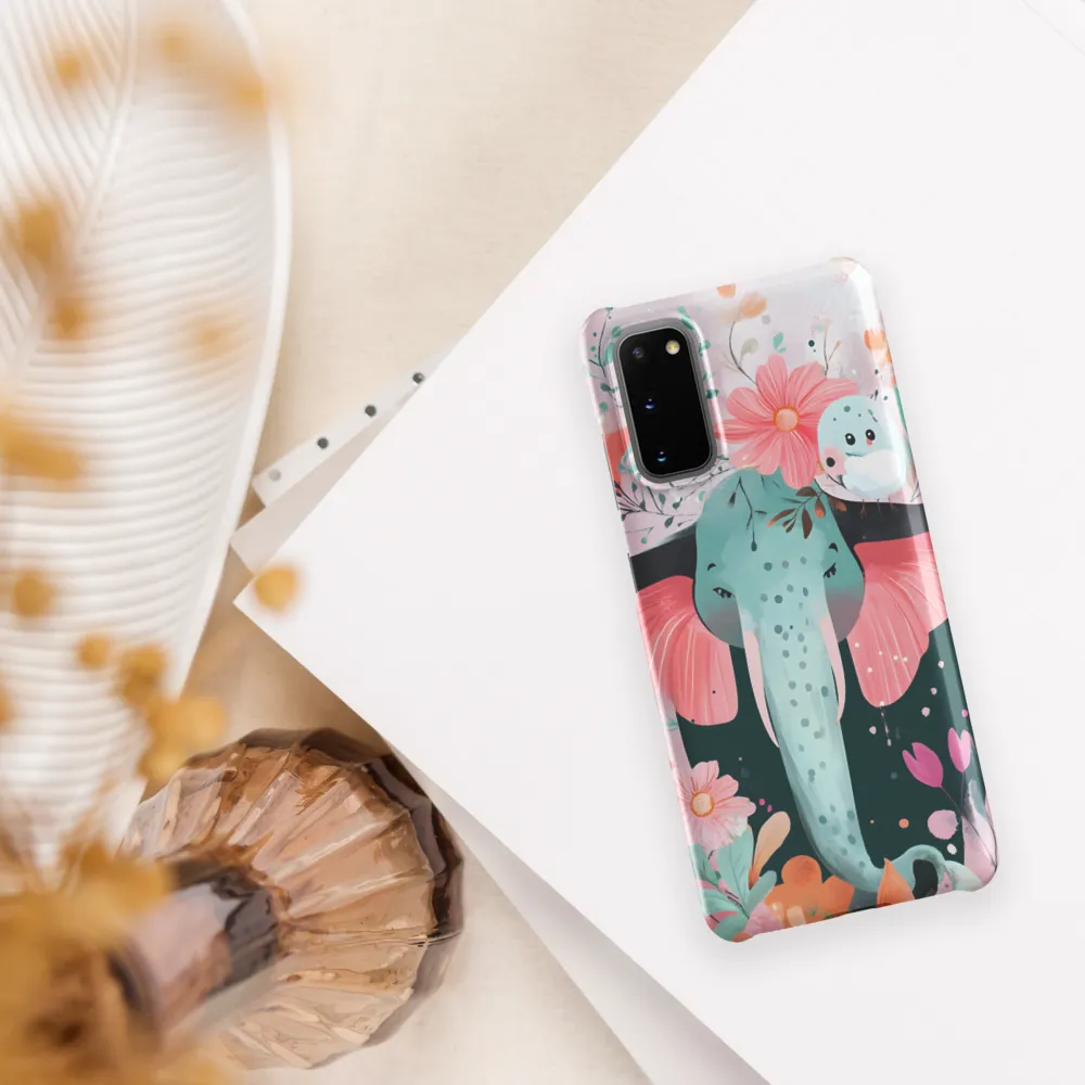 Whimsical Elephant in Bloom