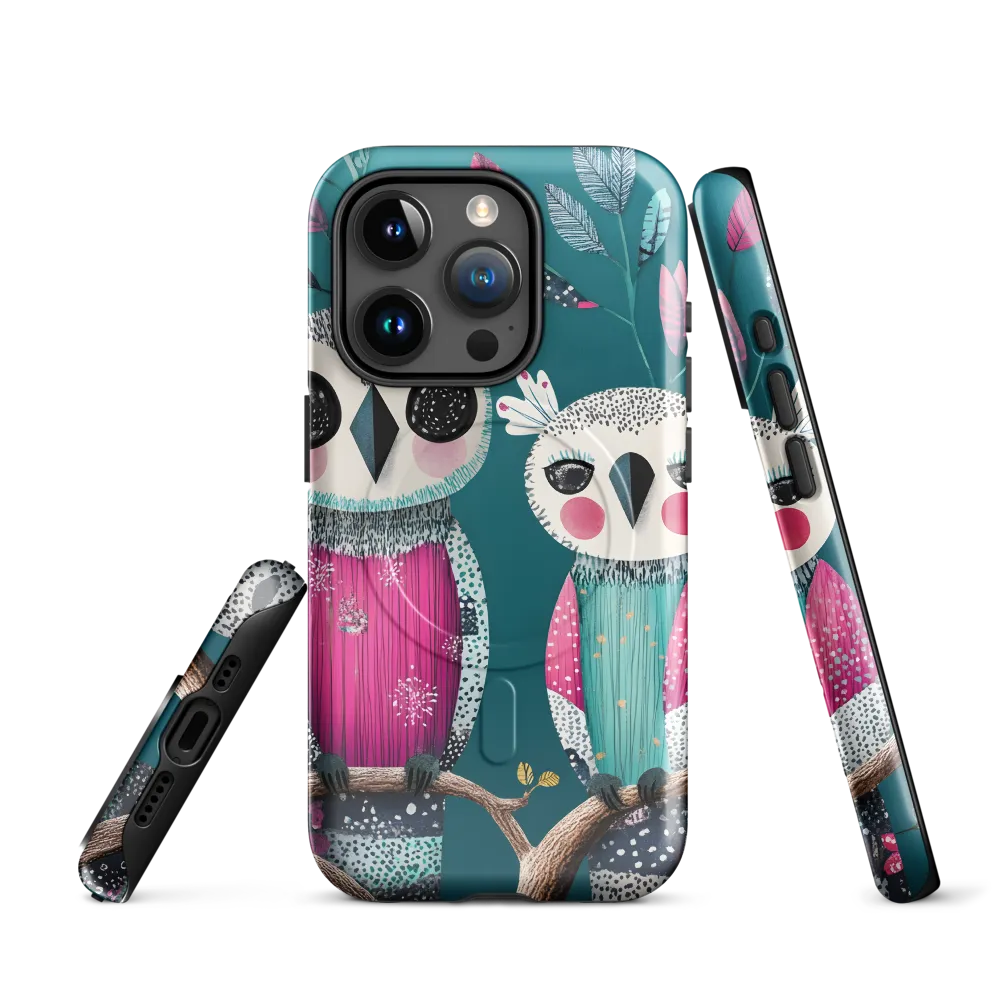 Whimsical Duo: A Celebration of Nature and Color