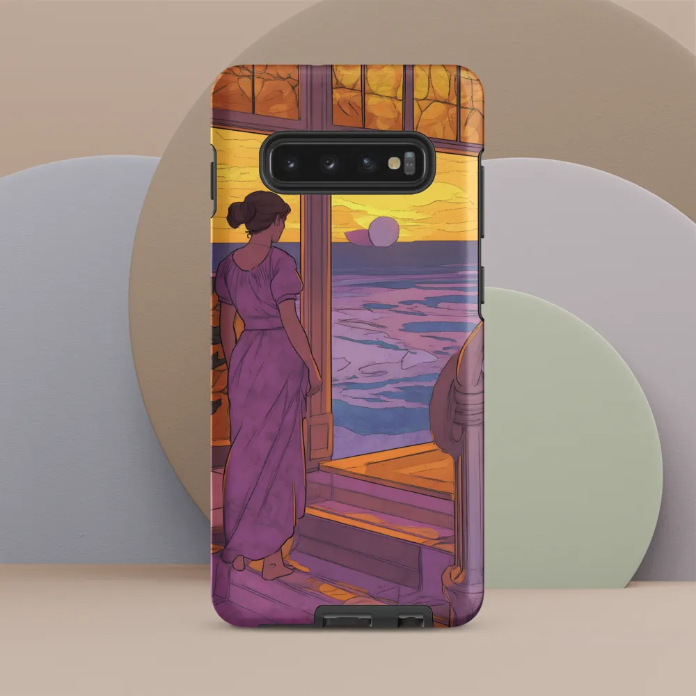 Whispers of the Sunset | Phone Case |  S10 Plus | Tough Case | Matte
