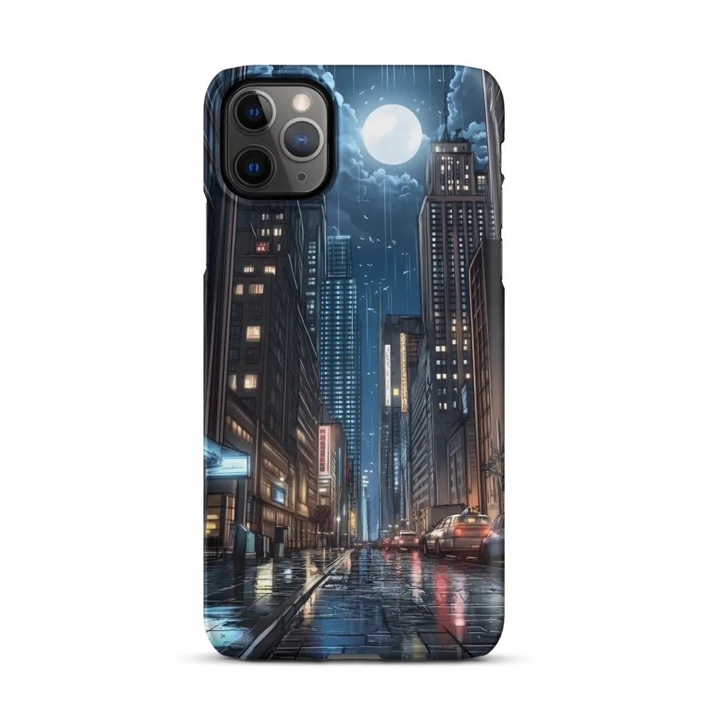 Moonlit Urban Serenity