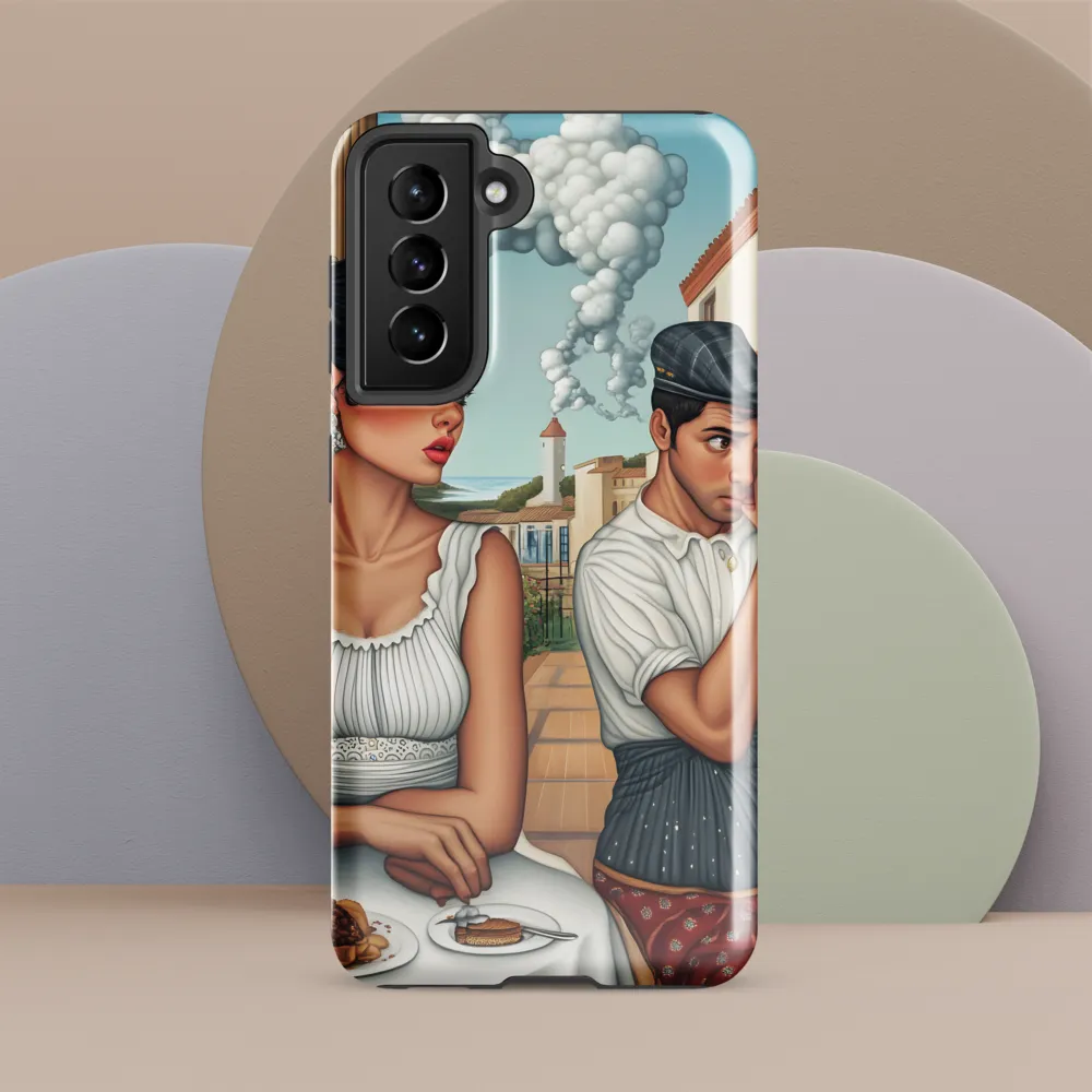 Tension Between Worlds | Phone Case |  S21 FE | Tough Case | Glossy
