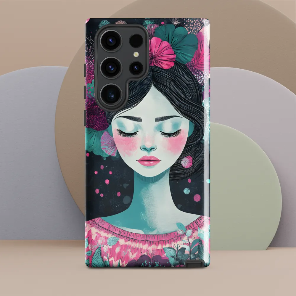 Embrace of Floral Serenity