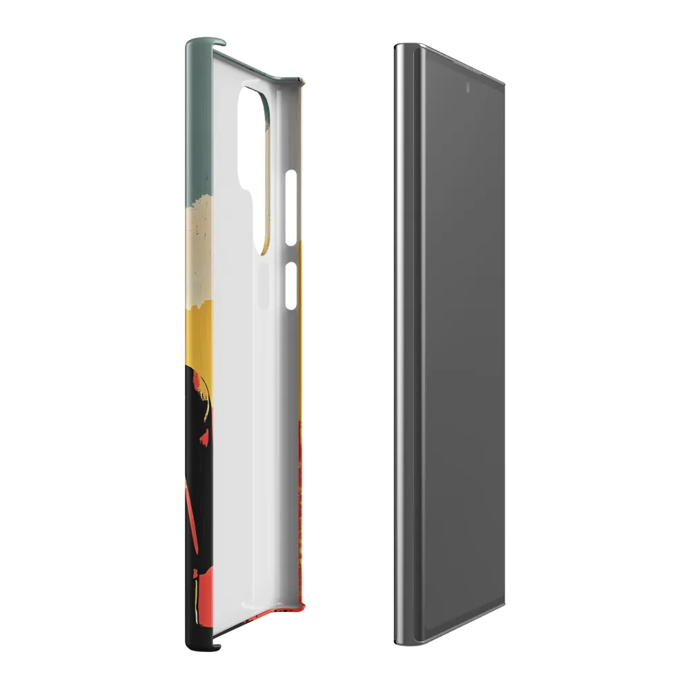 Hero in the Urban Dawn | Phone Case |  S22 Ultra | Snap Case | Matte