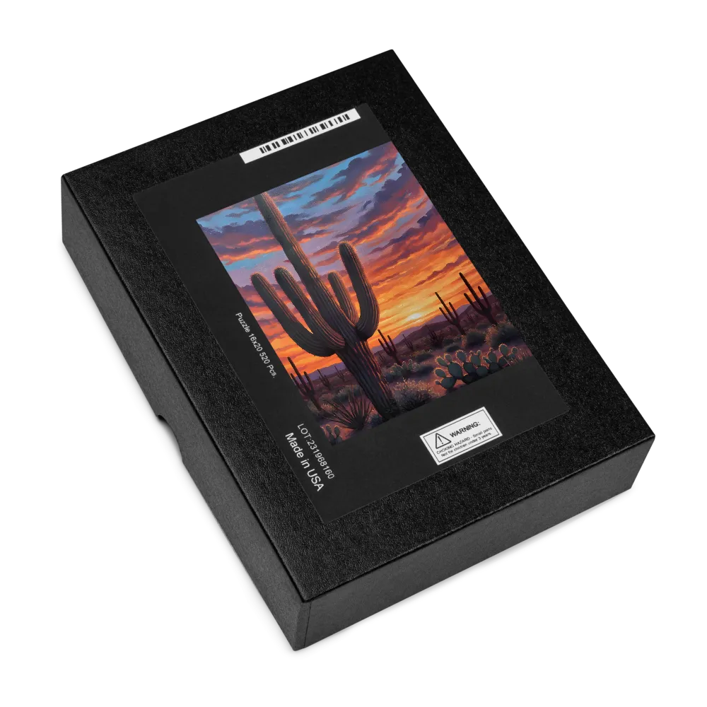 Saguaro Sunset 
 Jigsaw Puzzle