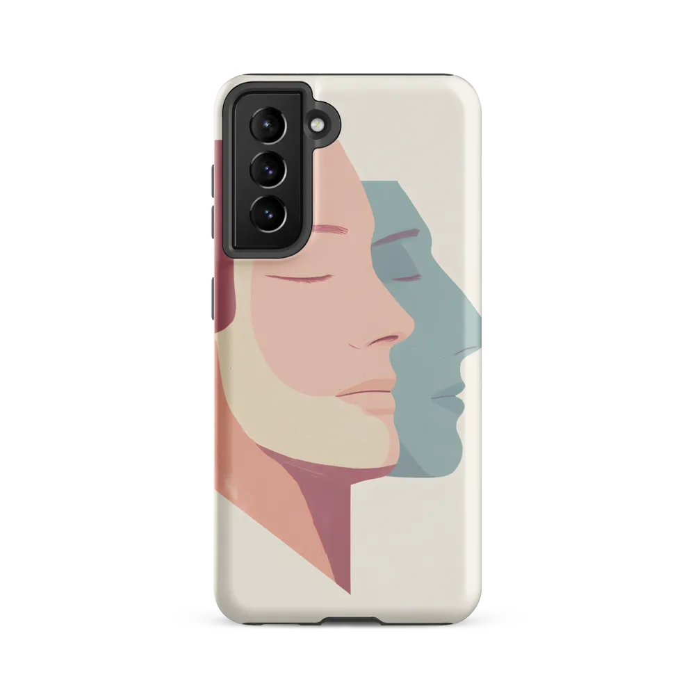 Dual Facets of Serenity | Phone Case |  S21 FE | Tough Case | Matte