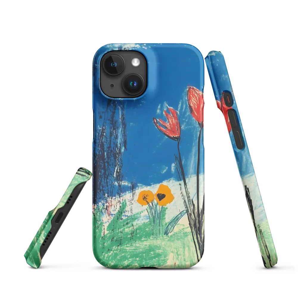 Joyful Blossoms in Blue