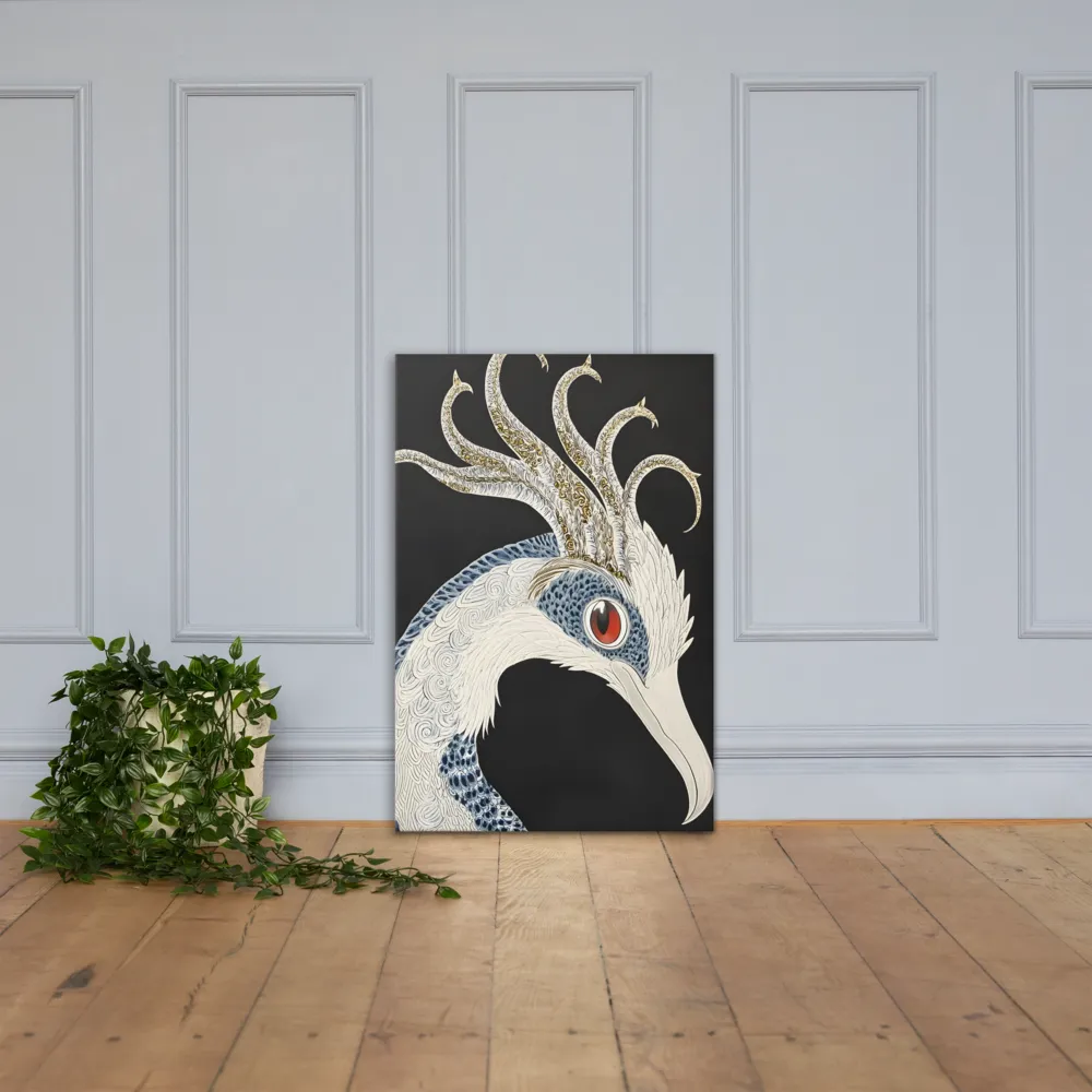 Elegance of the Majestic Peacock | Canvas | 24″×36″