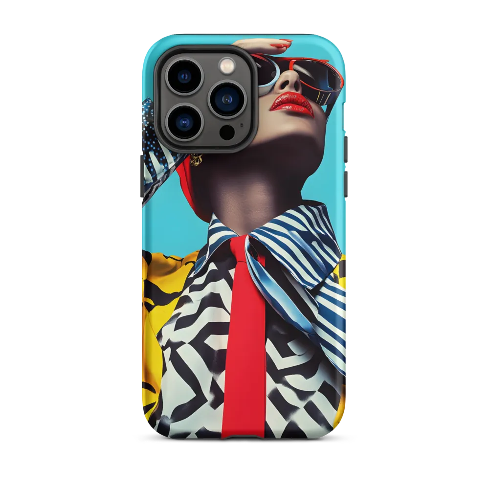 Chic Confidence in Bold Patterns