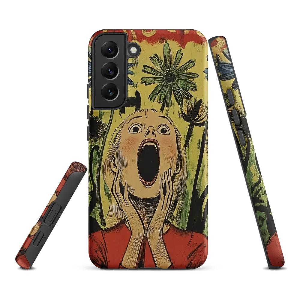 The Echo of Panic | Phone Case |  S22 Plus | Tough Case | Matte