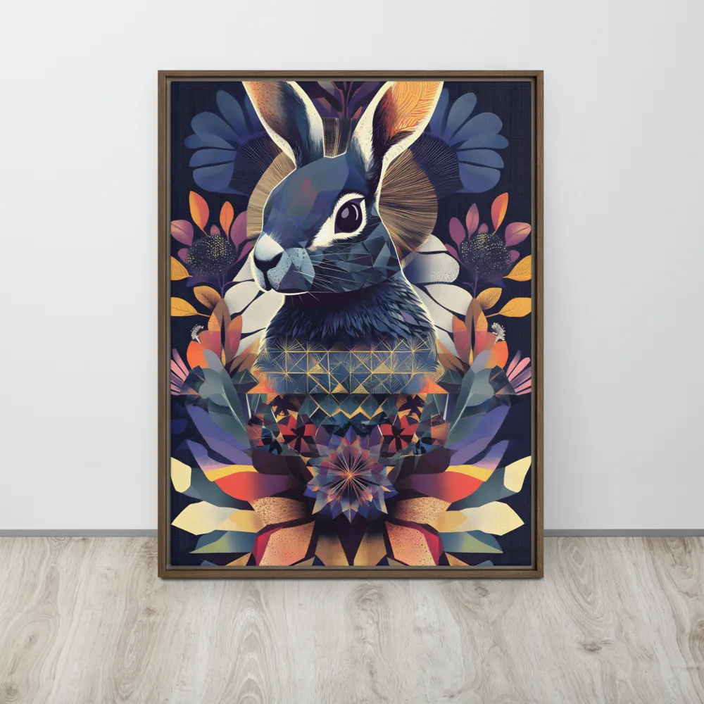 Ethereal Bunny: A Geometric Wonderland