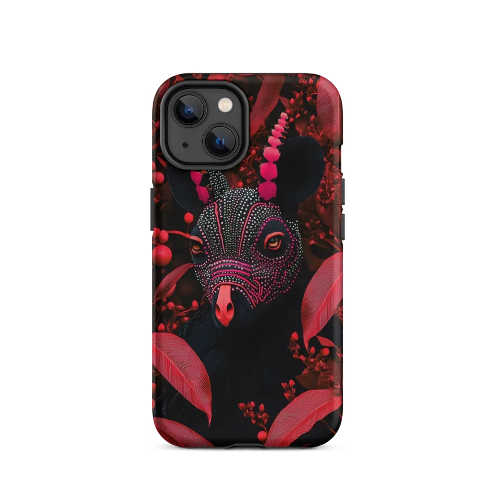 Mystique in Red | Phone Case |  14 | Tough Case | Matte