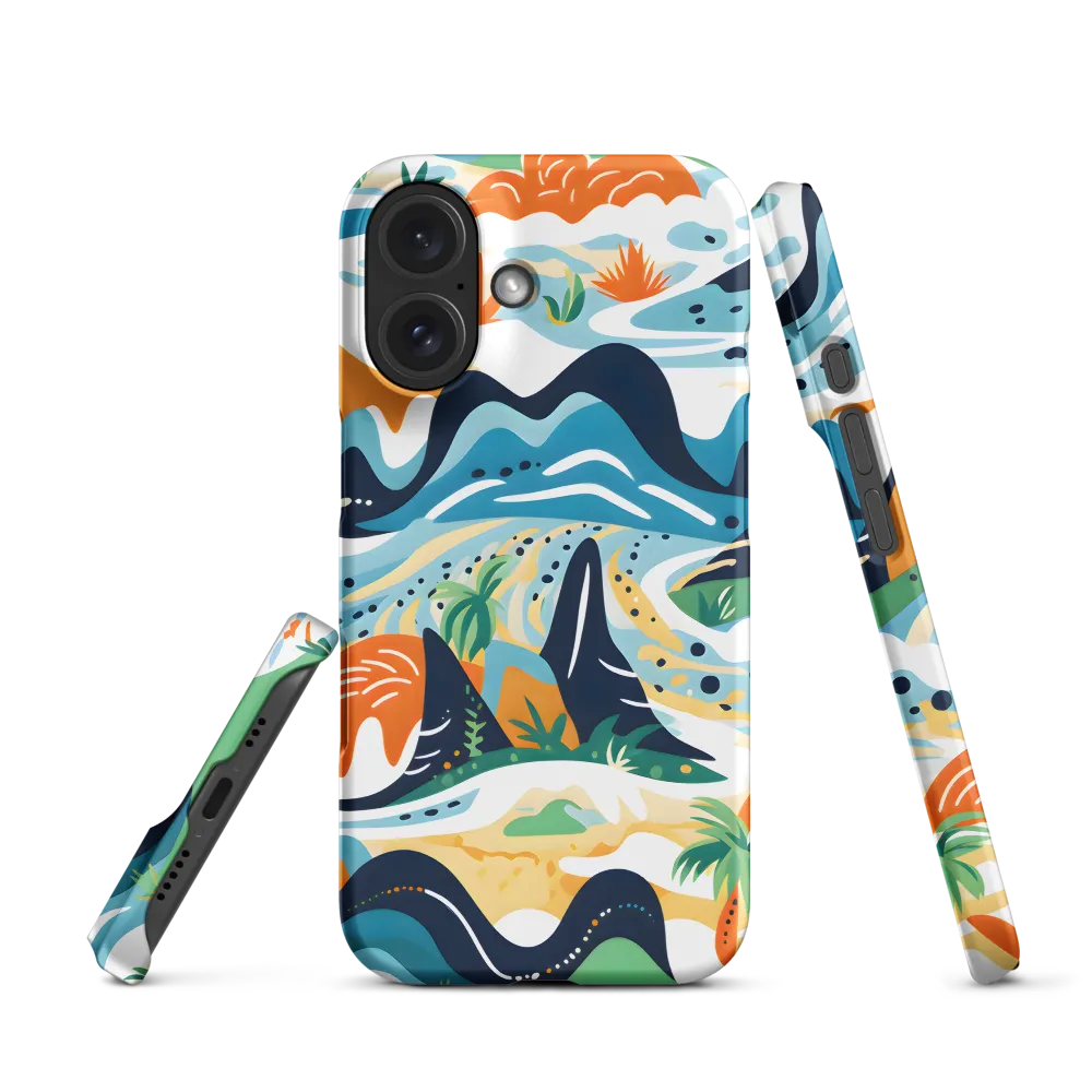 Abstract Tropical Landscape