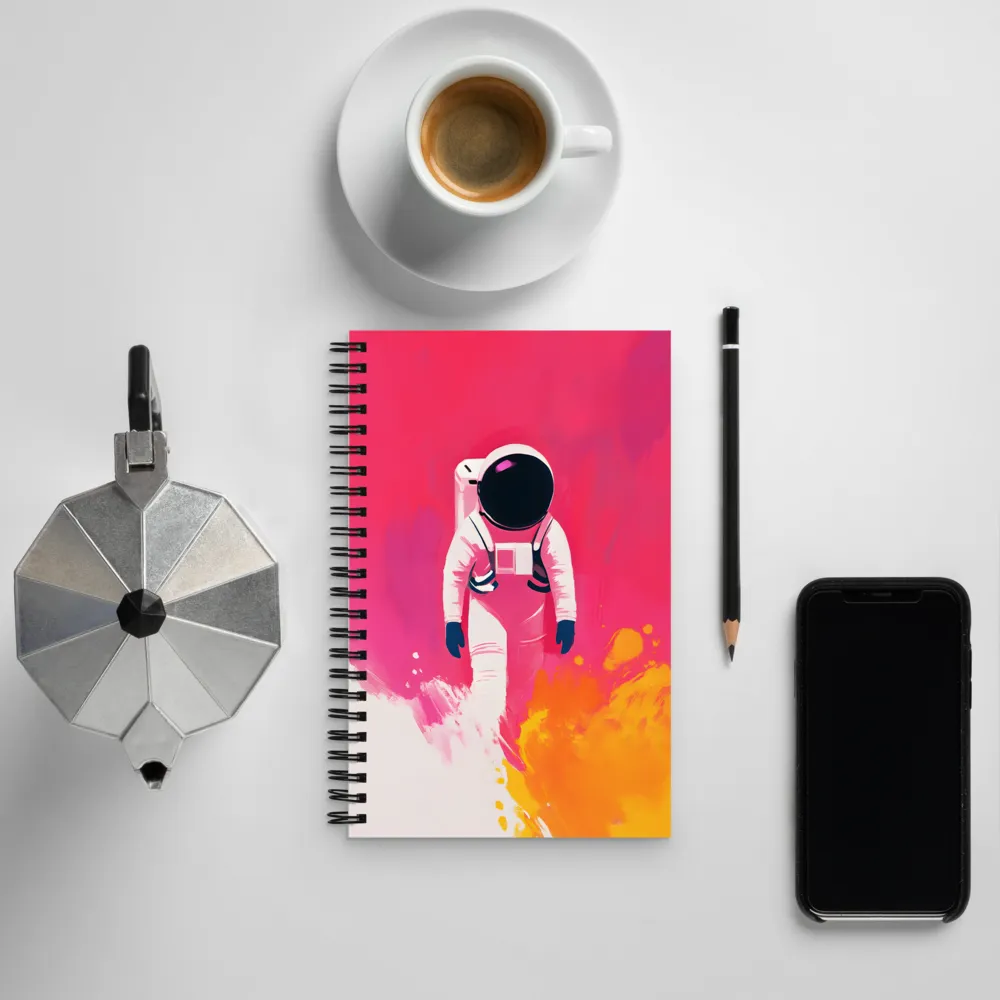 Journey through the Cosmos | Spiral Notebook