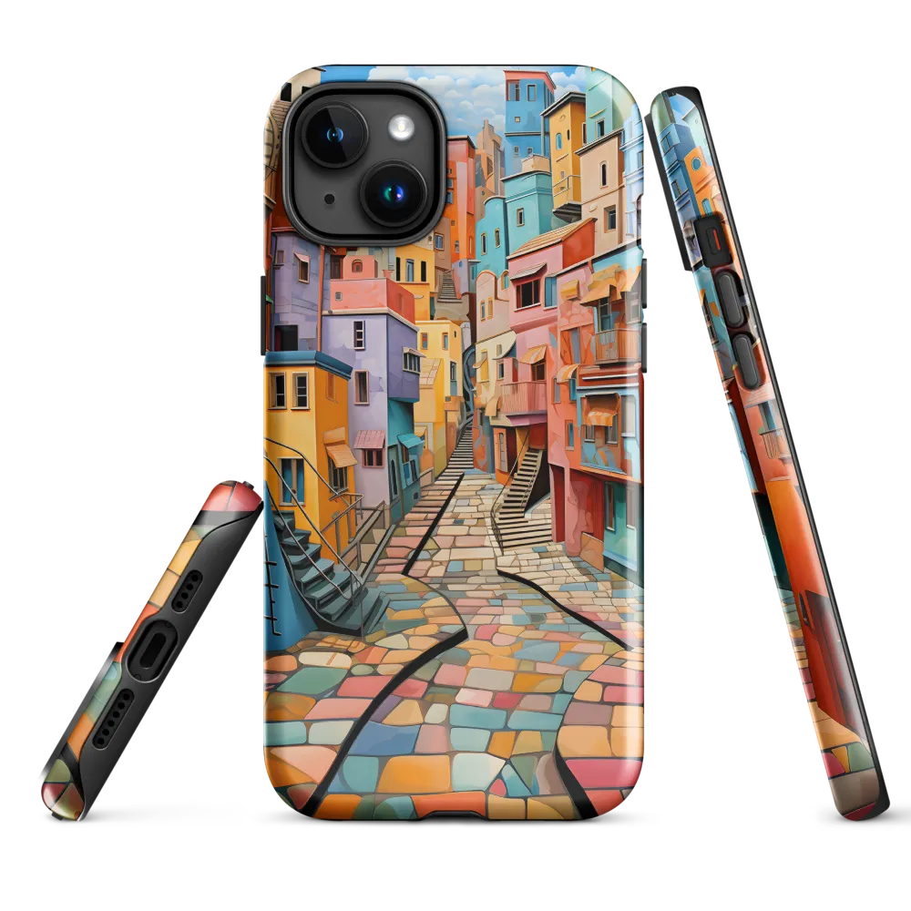 Vibrant Cityscape: A Kaleidoscope of Colors