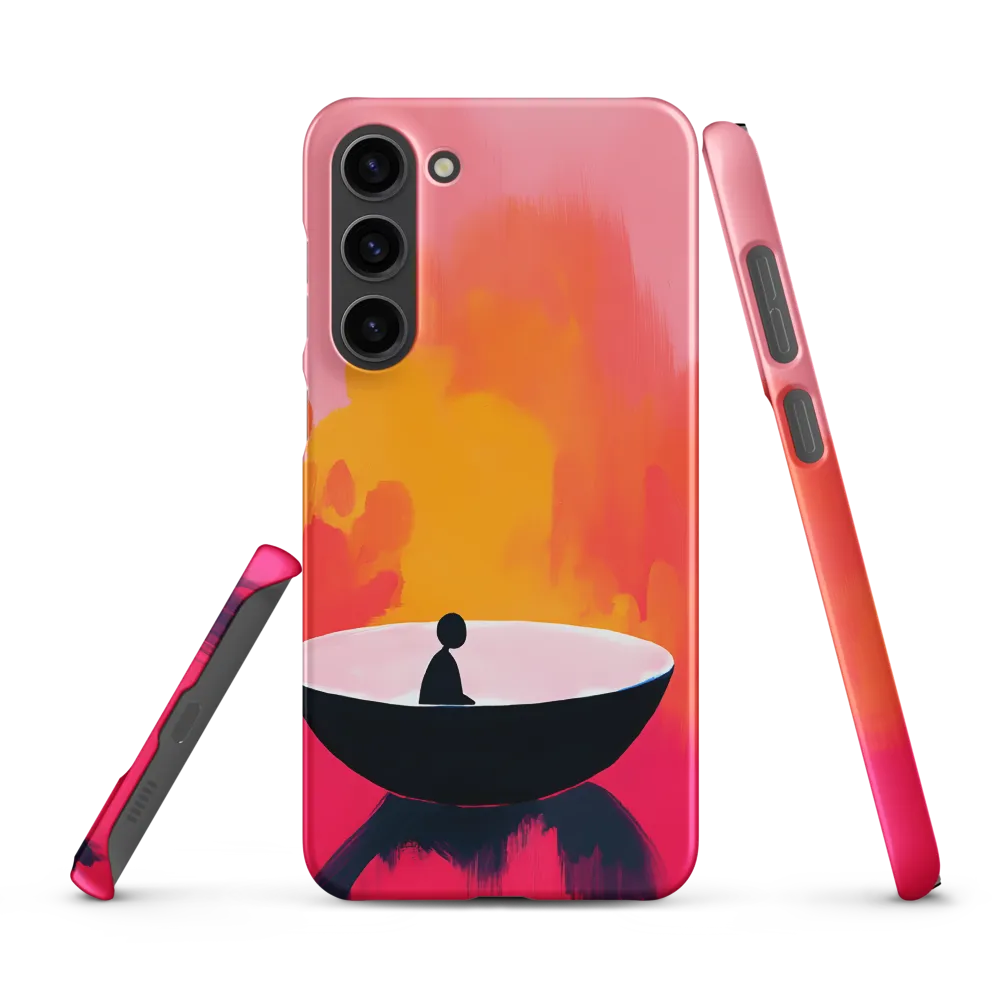 Reflections of Solitude | Phone Case |  S23 Plus | Snap Case | Matte