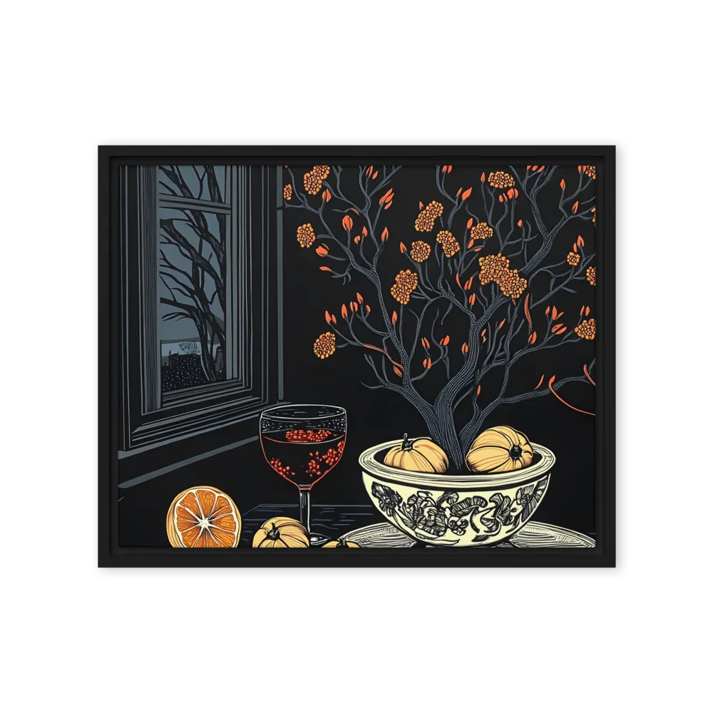 Solitude in Color | Canvas with Black Frame | 16″×20″