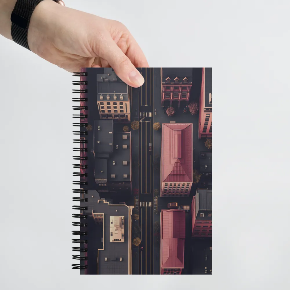 City Serenity at Dusk | Spiral Notebook