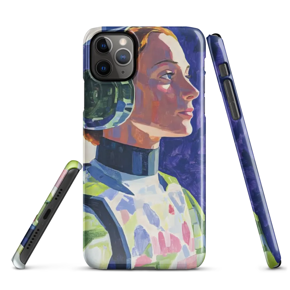 Beyond the Stars: A Contemplative Astronaut | Phone Case |  11 Pro Max | Snap Case | Glossy