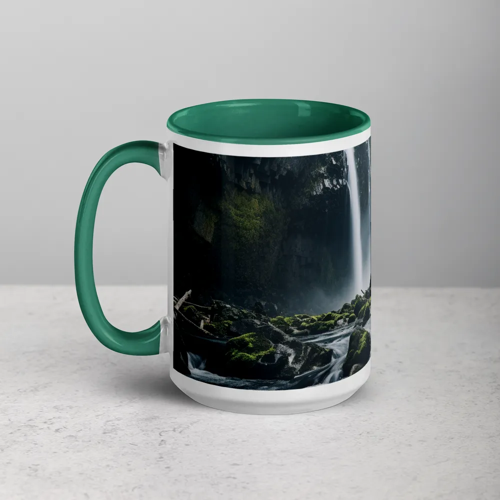 Majestic Waterfall Photograph | Mug