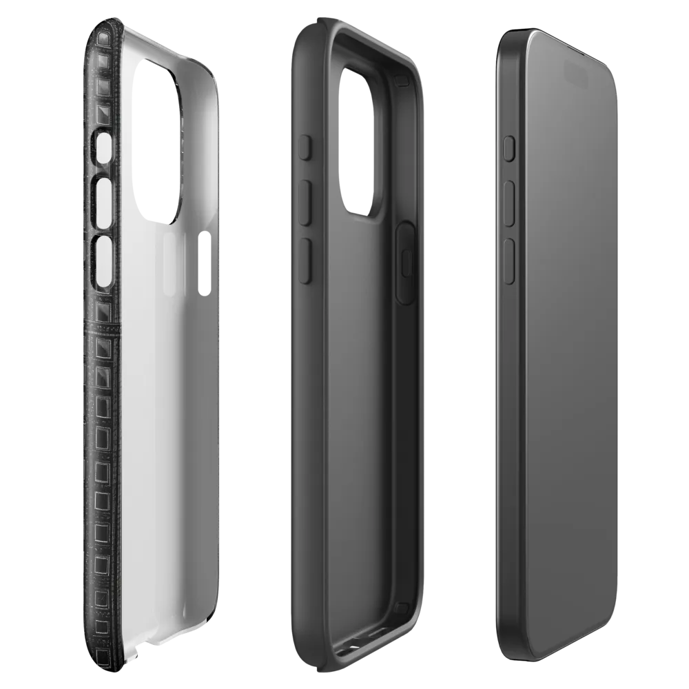 Between Towers: An Urban Reflection | Phone Case |  15 Pro Max | Tough Case | Glossy
