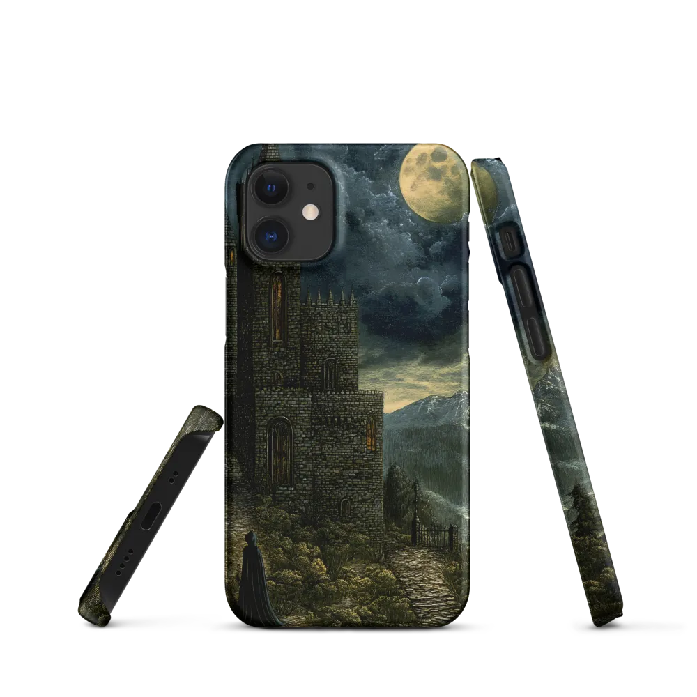 Whispers of the Moonlit Castle | Phone Case |  12 Mini | Snap Case | Matte