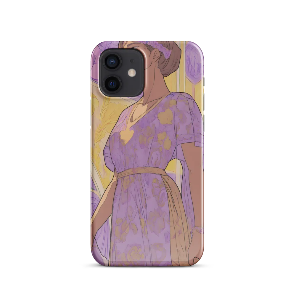 Elegance in Floral Harmony | Phone Case |  12 | Snap Case | Glossy