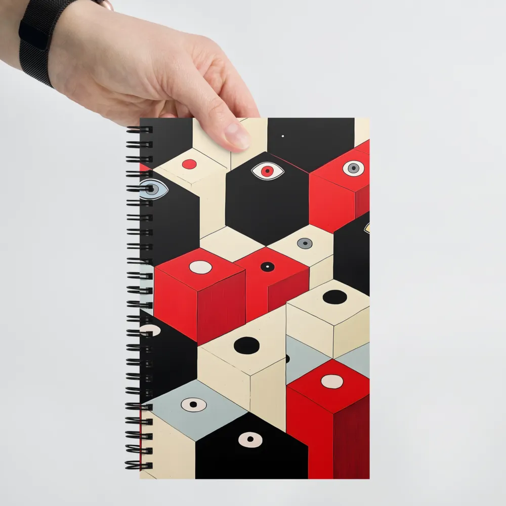 Dynamic Cubism | Spiral Notebook