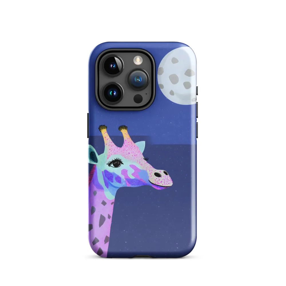 Whimsical Giraffe Under the Stars